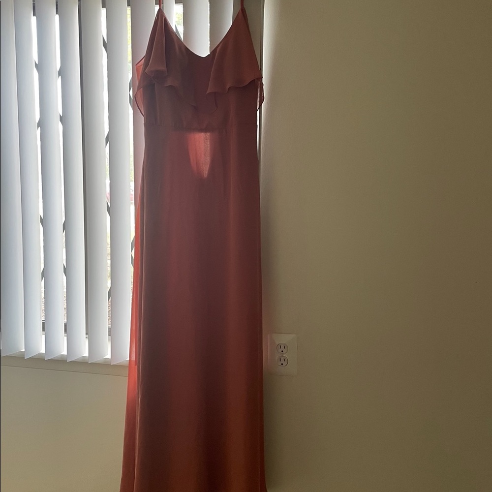 Terracotta Birdy Grey Bridesmaid dress